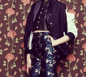 Floral pants everywhere!
