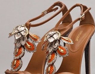 Floral details by Roberto Cavalli
