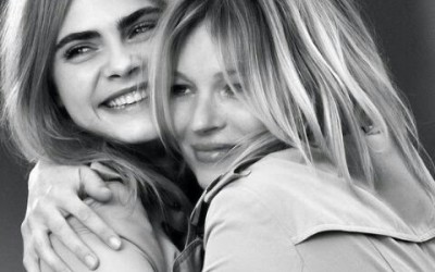 Kate Moss and Cara Delavigne put a spell on Burberry!