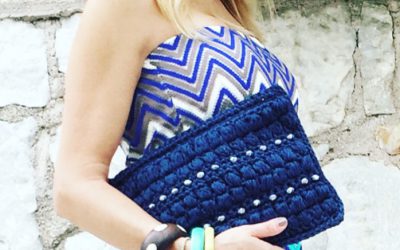 Indigo handmade bags