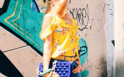 Blue and yellow