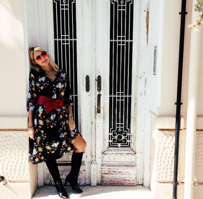 Floral dress by Zaful