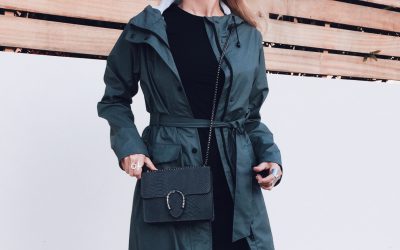 Gray anorak